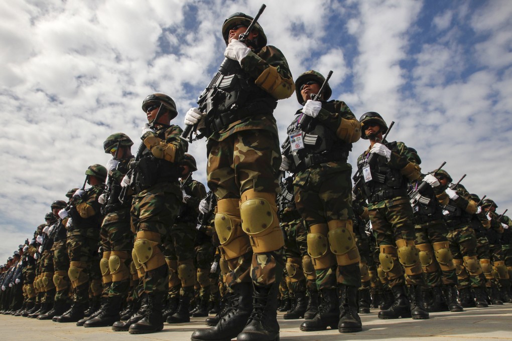 The Cambodian military agreed to the memorandum of understanding in a video call. Photo: AP