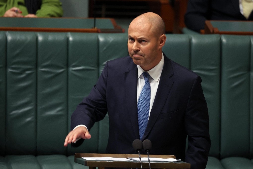 Australian Treasurer Josh Frydenberg says the government is investing more on supply chain resilience and trade diversification amid its trade dispute with China. Photo: AFP