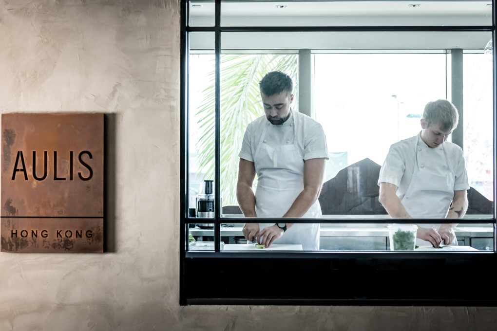 Simon Rogan’s intimate chef’s table, inside Roganic Hong Kong, seats up to 12 guests. Photo: Aulis by Simon Rogan Hong Kong