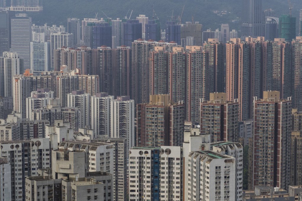 Public and private housing is seen at Kwai Tsing District in October 2017. Large areas of open space and land for community facilities have been rezoned for housing and commercial development in Hong Kong, adversely affecting residents’ quality of life. Photo: Martin Chan