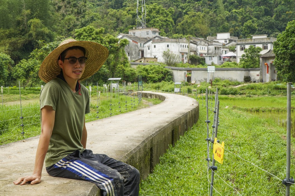 A young farmer on the approach to the remote Hakka village of Lai Chi Wo in Hong Kong’s northeastern New Territories. The Hong Kong Tourism Board is considering how to draw overseas tourists to explore the city’s Hakka heritage. Photo: Roy Issa