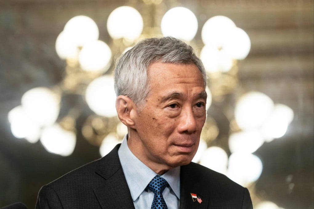 Singapore’s prime minister Lee Hsien Loong during his visit to the US. Photo: Bloomberg