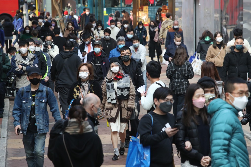 Hong Kong is still in the midst of a fifth wave of Covid-19, with daily caseloads dipping but still in the thousands. Photo: Edmond So