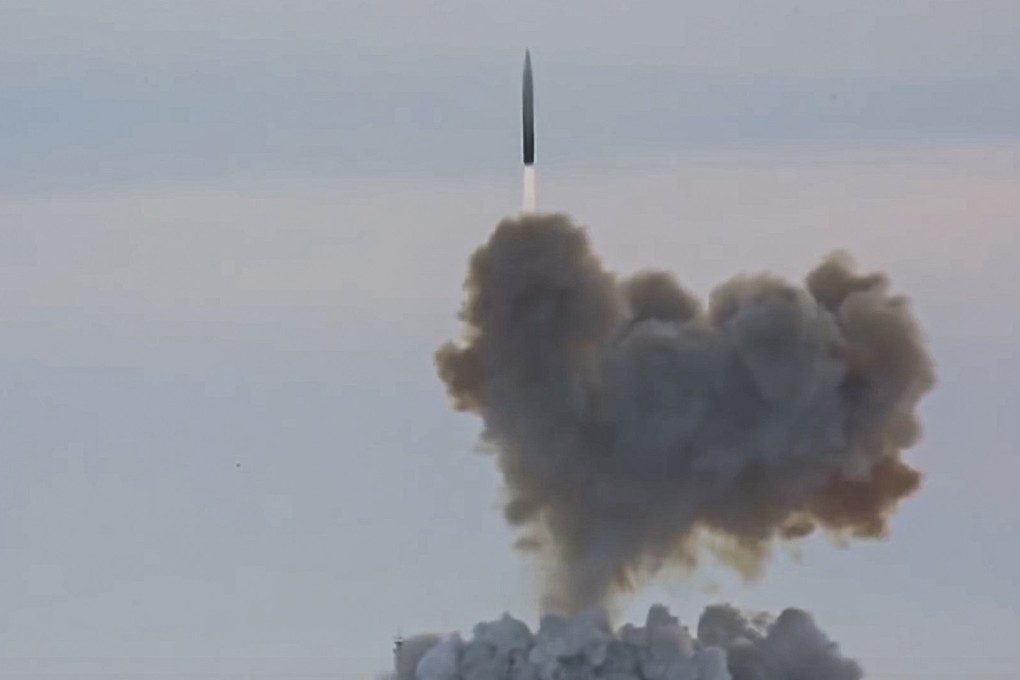 A nuclear-capable missile system in Russia that they claim can travel more than 20 times the speed of sound. Photo: EPA