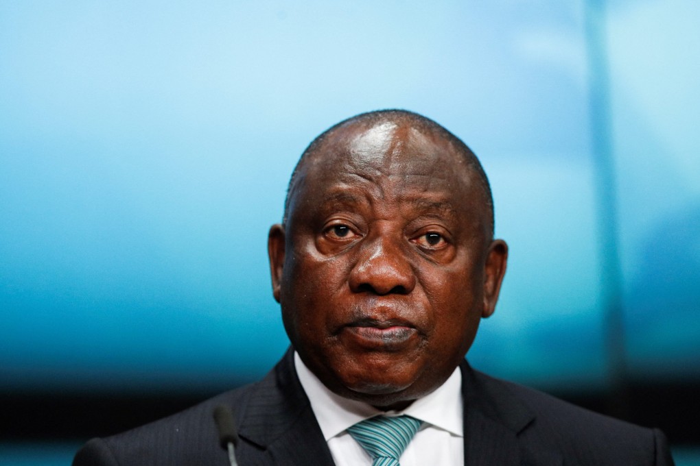 South African President Cyril Ramaphosa is under fire over the country’s neutral stand on the Russian invasion of Ukraine. Photo: AFP
