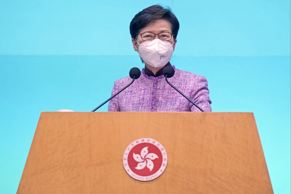 Hong Kong Chief Executive Carrie Lam. Photo: AP