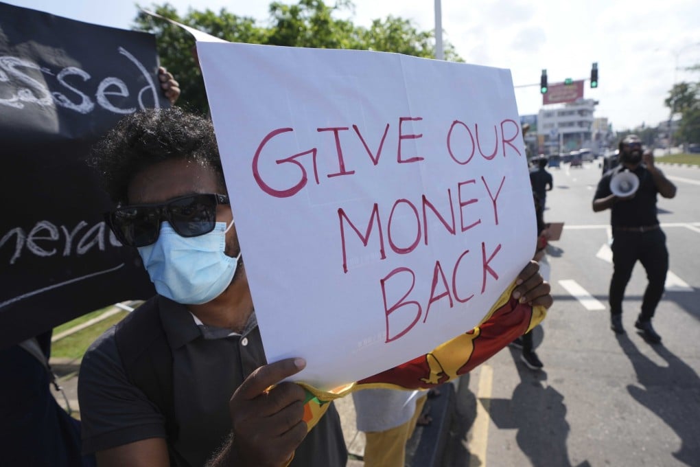 Sri Lankans take to the streets as the country faces its worst economic crisis in memory, with shortages of food, fuel and medicines. Photo: AP