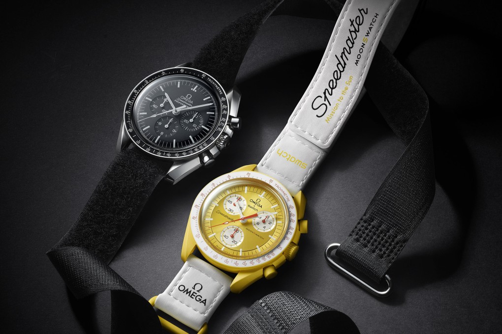 The US$260 Swatch homage to the Omega Speedmaster is selling for up to four times its retail price on sites like StockX.