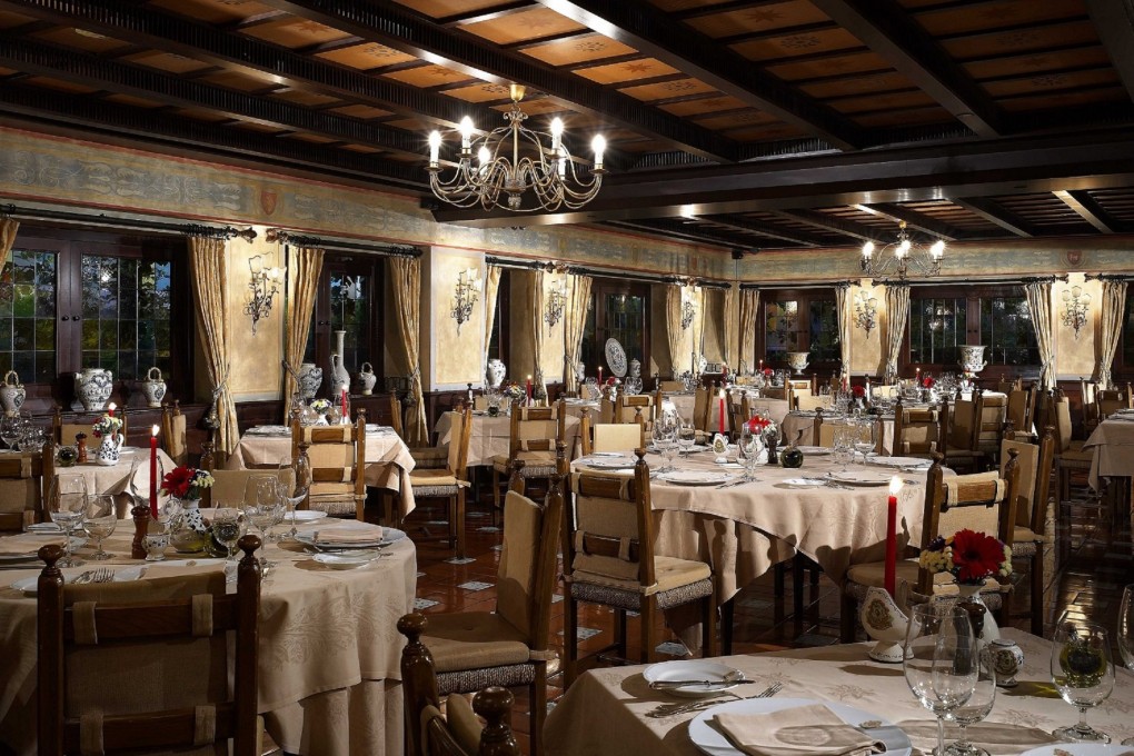 Sabatini Ristorante Italiano’s interiors exude an old-world charm. Photo: Royal Garden Hong Kong