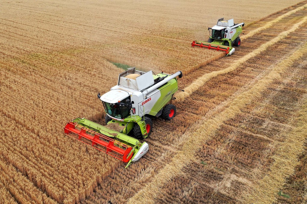 Lockdowns in Jilin province have prevented farmers from tending to their fields, raising concerns about the coming corn harvest. Photo: Xinhua