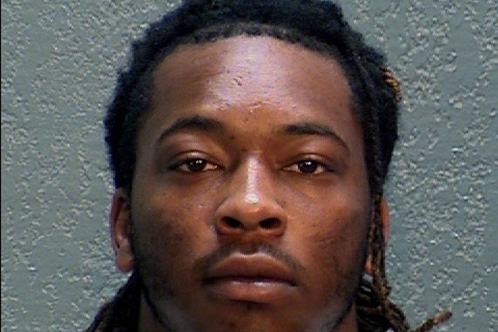 Police announced an arrest on Monday connected to a mass shooting that killed six and injured others in Sacramento, California. Police said Dandrae Martin, 26, was a ‘related suspect’. HIs brother Smiley, in hospital with gunfire wounds, was arrested on Tuesday. Photo: via AP