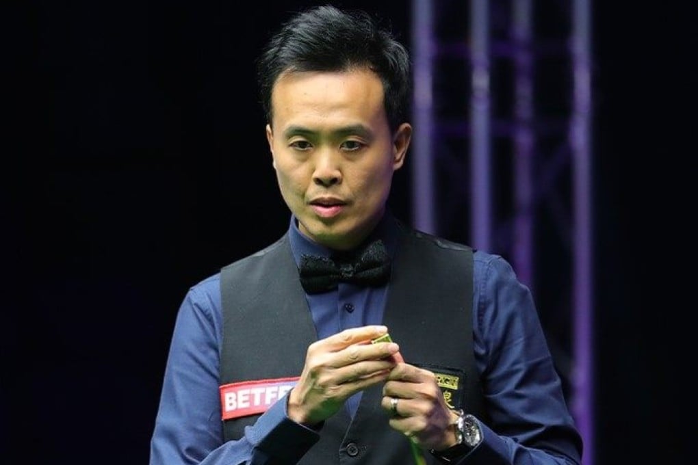 Marco Fu makes a comeback after two years at the World Championship in Sheffield, England. Photo: World Snooker Tour
