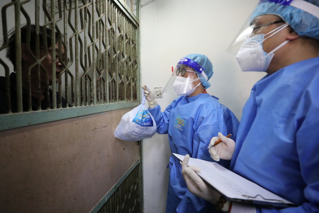 The mass testing exercise is voluntary, and residents who test positive can register their result on the government’s online self-reporting platform. Photo: Jelly Tse