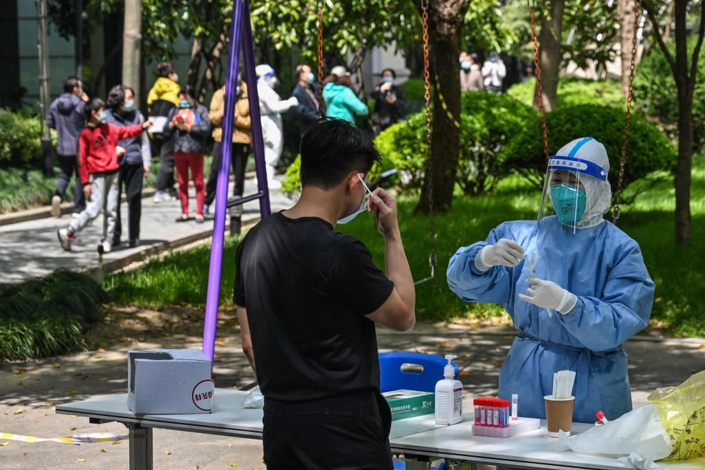 Mass testing has caught infections early, during the incubation period before symptoms begin, according to the head of Shanghai’s CDC. Photo: AFP