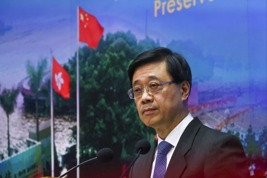 Many in the business community saw Beijing’s endorsement of John Lee Ka-chiu as putting emphasis on national security. Photo: Dickson Lee