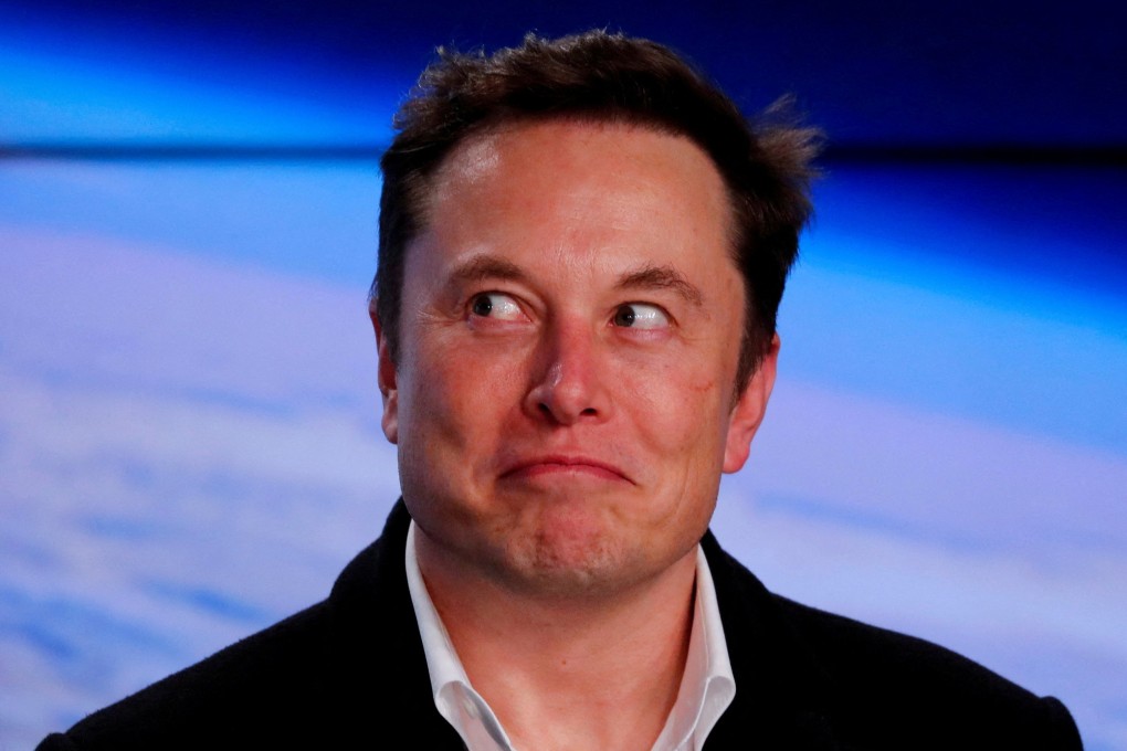 Elon Musk attends a news conference after a SpaceX Falcon 9 test flight to the International Space Station from the Kennedy Space Centre in Florida in March 2010. Photo: Reuters,