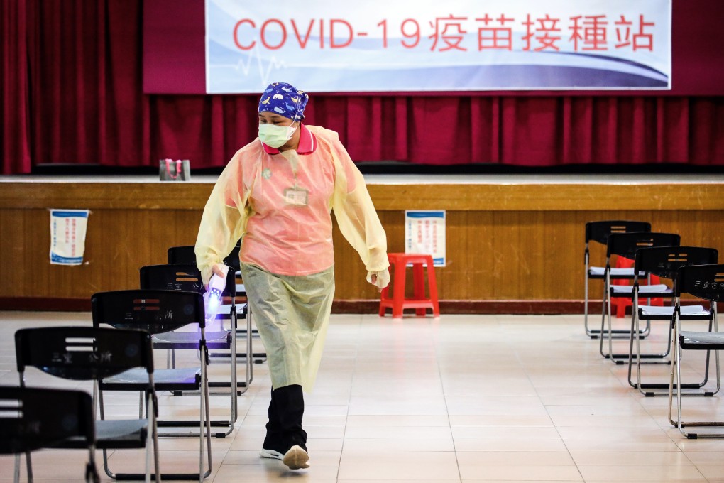 Taiwan has been relatively successful in minimising its number of Covid-19 infections. Photo: Bloomberg