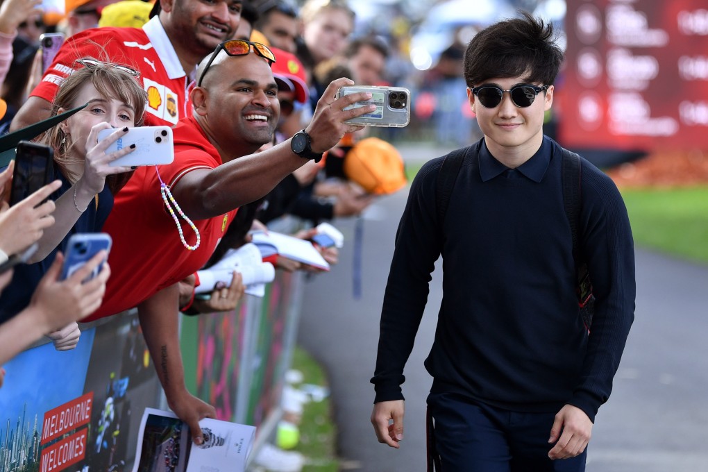 Yuki Tsunoda of AlphaTauri arrives at Albert Park Grand Prix Circuit in Melbourne. Photo: EPA-EFE