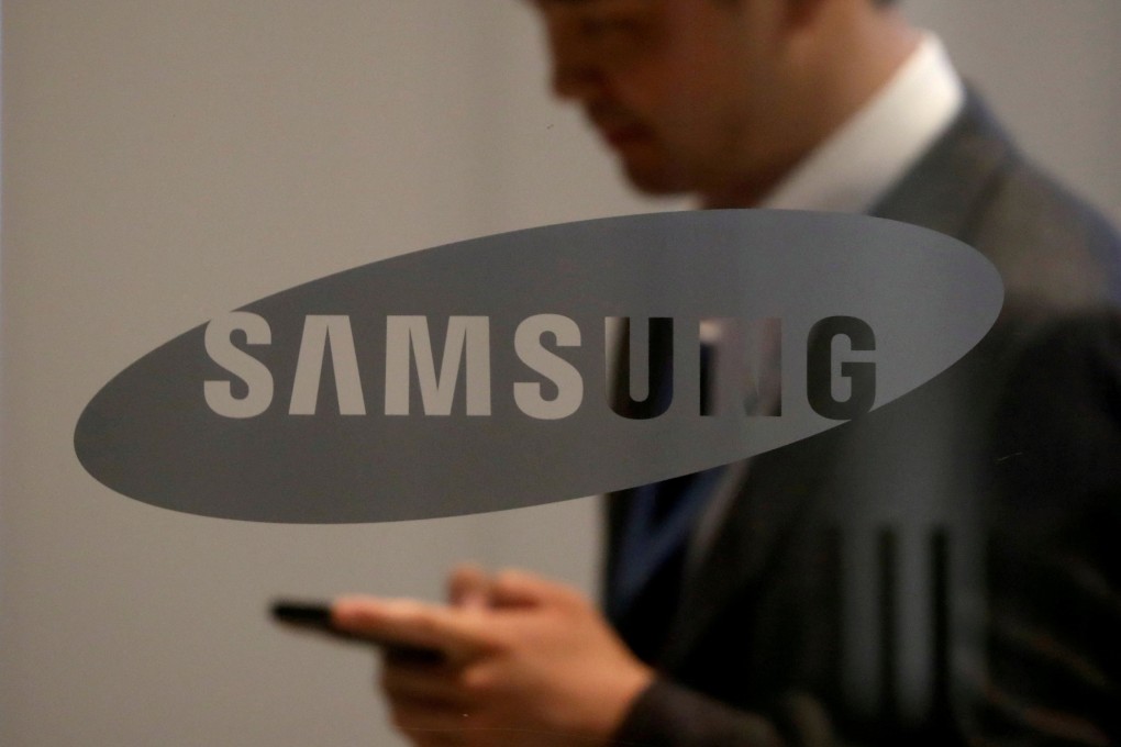 The logo of Samsung Electronics is seen at its office building in Seoul, South Korea. Photo: Reuters