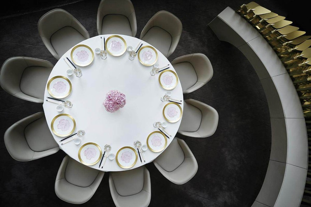 The interiors at Yí create the feel of a private dining space. Photo: Yí