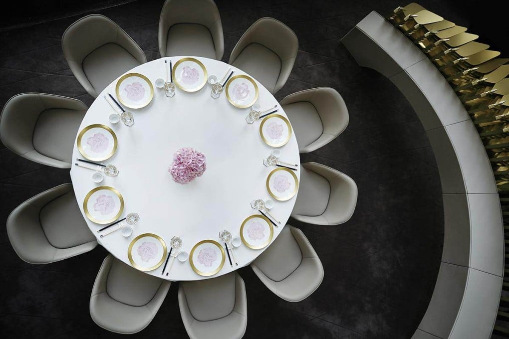 The interiors at Yí create the feel of a private dining space. Photo: Yí