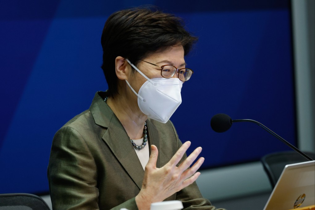 City leader Carrie Lam has shrugged off Beijing’s silence over her decision to avoid seeking re-election. Photo: Handout