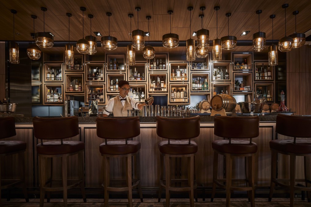 Suitably strong stuff served at Prohibition Grill House & Cocktail Bar, in the Hong Kong Ocean Park Marriott Hotel. Photo: Handout