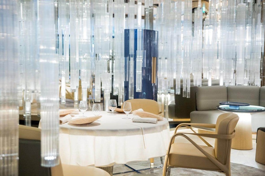 The interiors of Alain Ducasse at Morpheus. Photo: Alain Ducasse