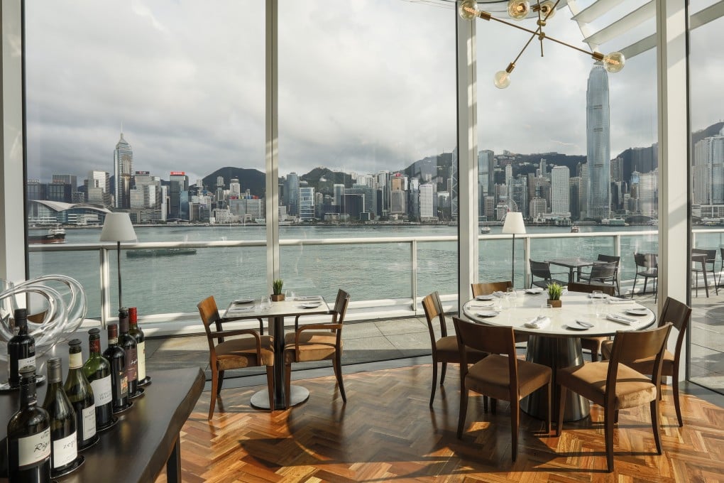 Harbourside Gril lives up to its name with a suitably epic view across Hong Kong’s Victoria Harbour. Photo: Handout