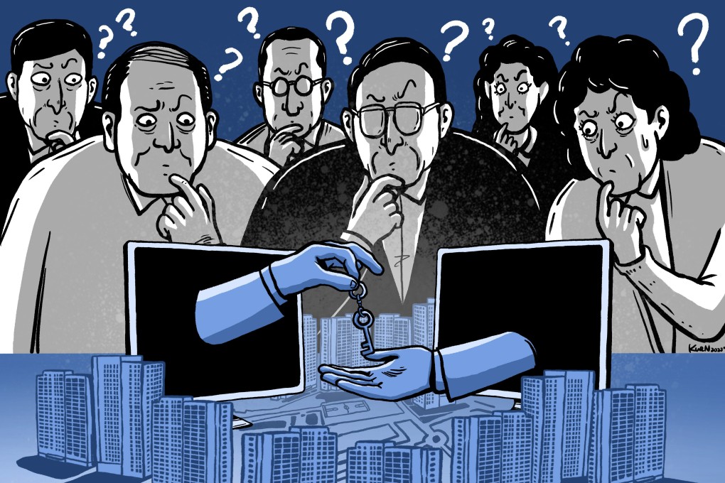 A litany of laws and regulations in Hong Kong require manual signatures and paper contracts in any transaction related to land. Illustration: Ka-kuen Lau