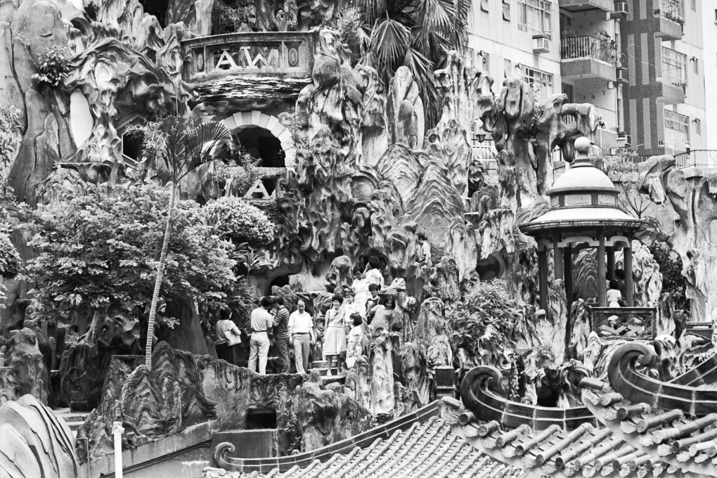 Tiger Balm Garden on Tai Hang Road in 1986. Once a popular Hong Kong attraction, it was knocked flat in 1998 after the land it was on was sold to a developer. Photo: SCMP