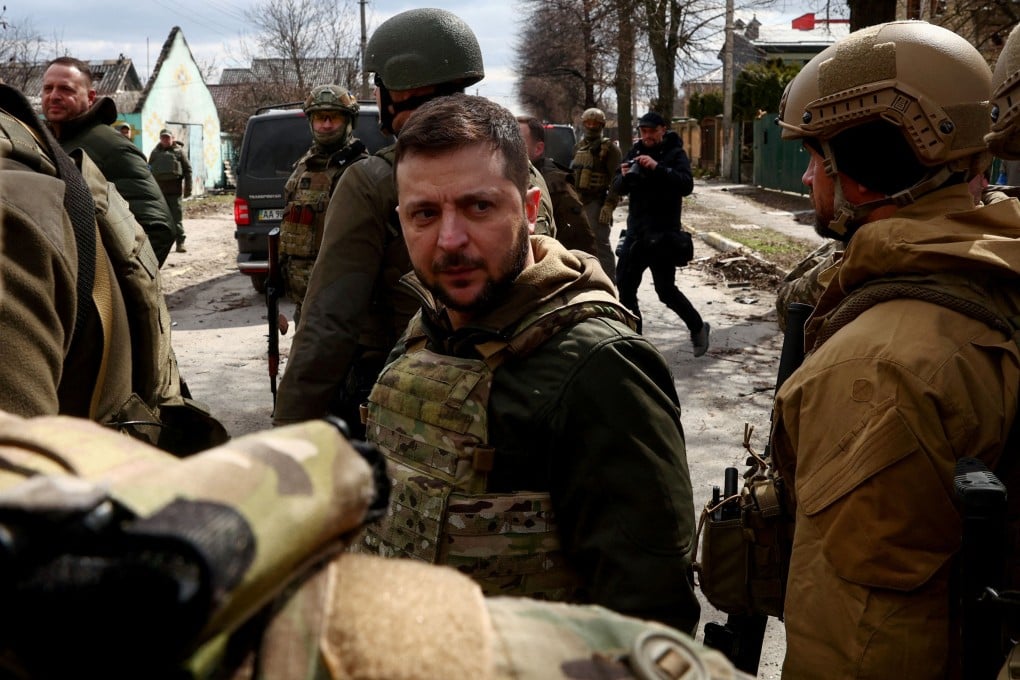 Ukraine’s President Volodymyr Zelenskiy is asking Western allies for more weapons to fight Russian troops. Photo: Reuters