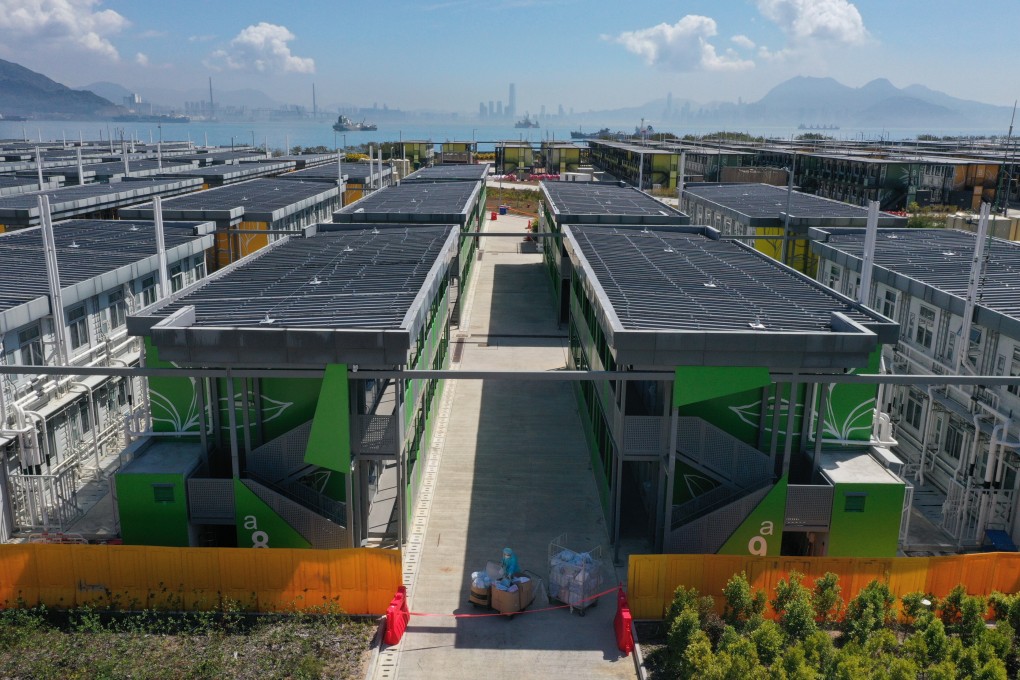 Candidates who have the virus or are close contacts of patients will sit their tests at Penny’s Bay if they choose to go ahead. Photo: Sam Tsang