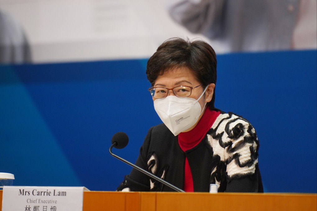 Hong Kong’s retiring Chief Executive Carrie Lam Cheng Yuet-ngor. Photo: Handout