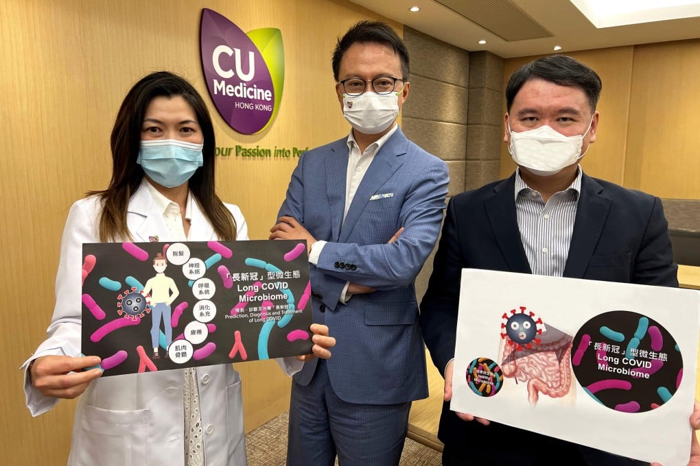 Researchers from the Chinese University of Hong Kong have developed a stool test that can tell recovered Covid-19 patients their risks of suffering the effects of long Covid. Photo: Handout