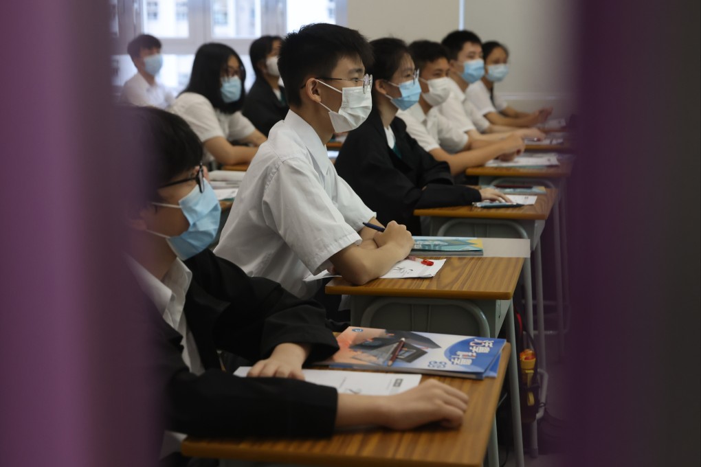 Students will have to do daily rapid Covid-19 tests when face-to-face classes resume. Photo: Nora Tam