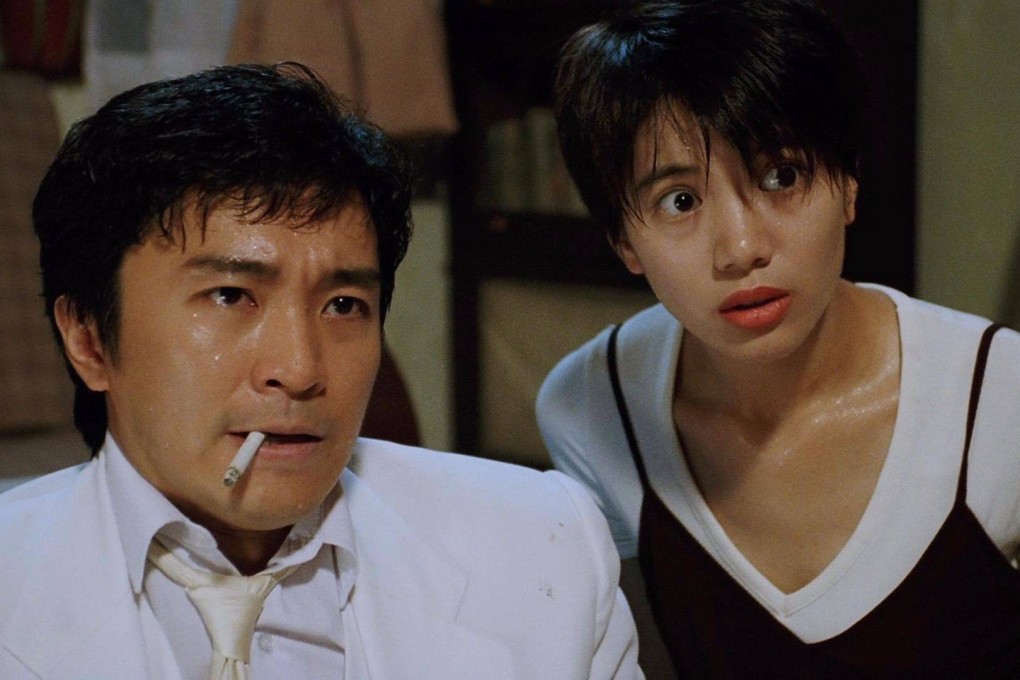 A still from the 1994 Hong Kong spy comedy From Beijing with Love, starring Stephen Chow Sing-chi (left) and Anita Yuen Wing-yi. Photo: Handout