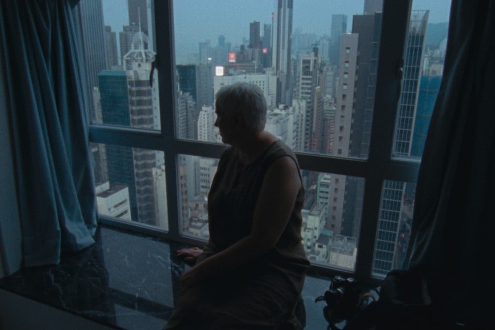 Anke Bak in a still from Wood and Water. She stars as a woman on the search for her son, and her quest takes her to Hong Kong.