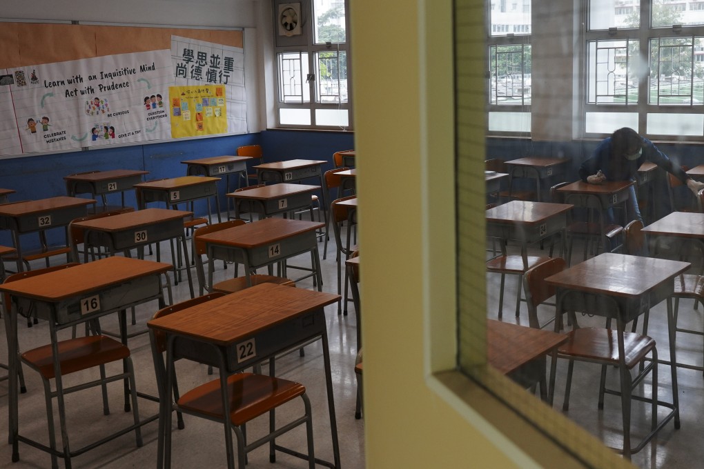 Secondary schools will begin resuming face-to-face classes on May 3, after the core subject assessments in the Diploma of Secondary Education exams. Photo: Robert Ng