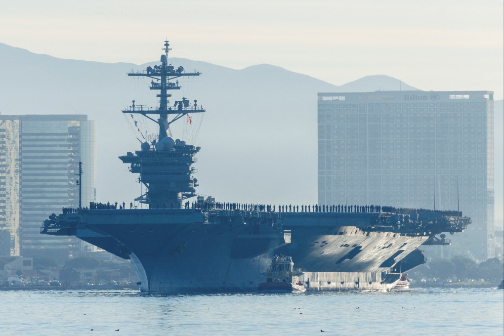 The USS Abraham Lincoln. File photo: Reuters