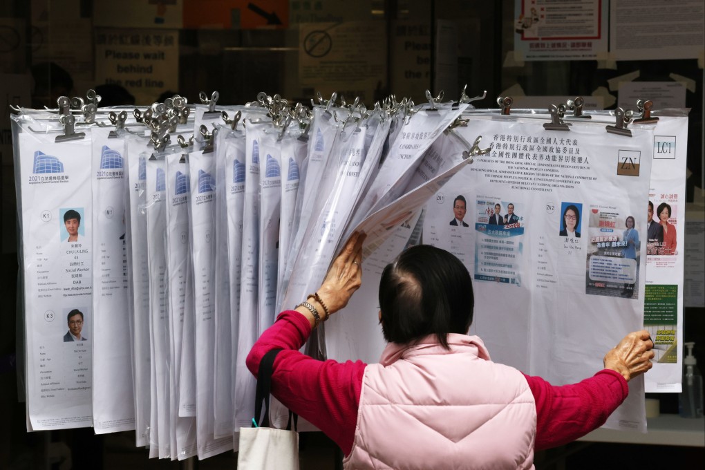 Polling data from the 2021 Legislative Council General Election logged more than 30,000 invalid ballots. Photo: Nora Tam