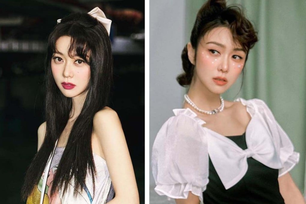 Fiona Sit as she appears in an Instagram post on April 10 (left) and in another post a day later. Fans of the Hong Kong singer-actress, 40, said they didn’t recognise her in the first images she posted. Photos: courtesy of Instagram