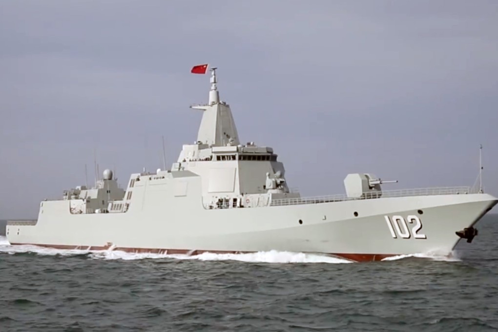 The Lhasa, the second Type 055 destroyer to enter service with the PLA. Photo: Handout