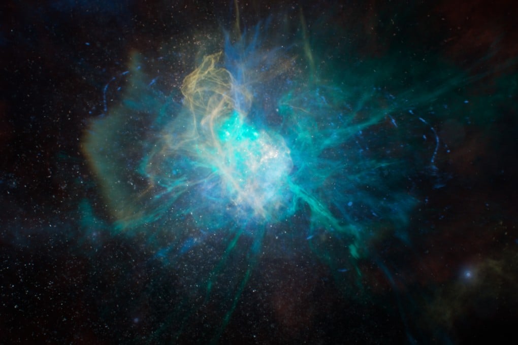 Chinese scientists are developing a cost-effective alternative to large telescopes to monitor the short-lived violent phenomena of deep space. Photo: BBC Studios