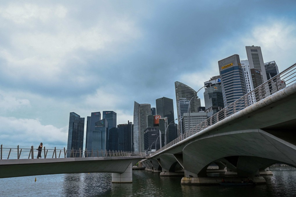 Singapore’s economy grew 3.4 per cent in January-March on a year-on-year basis. Photo: AFP