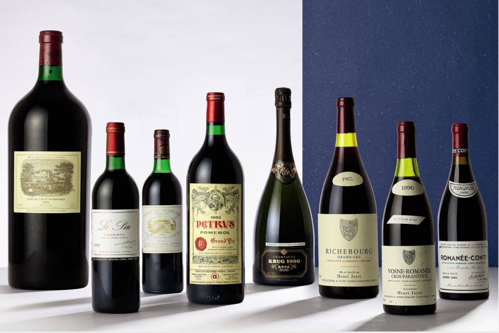 Joseph Lau’s private wine collection. Photo: Handout
