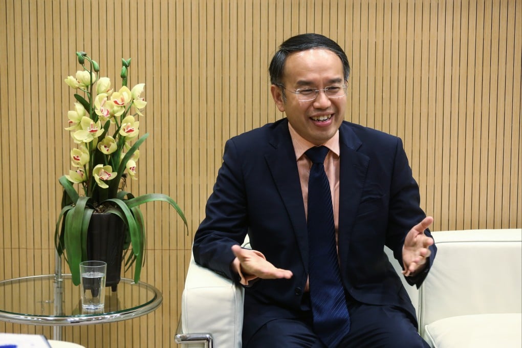 Secretary for Financial Services and the Treasury Christopher Hui. Photo: Jonathan Wong