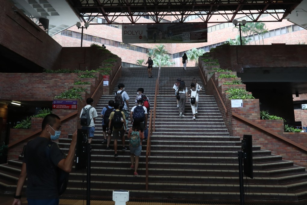 The Hong Kong Polytechnic University in Hung Hom. Photo: Jonathan Wong