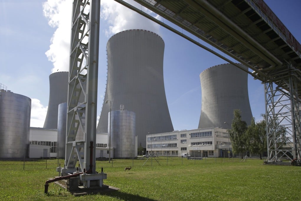 Water vapour rises from the cooling towers of a nuclear power plant in the Czech Republic. Singapore is studying a future with nuclear energy as it seeks to diversify its energy sources. Photo: AP
