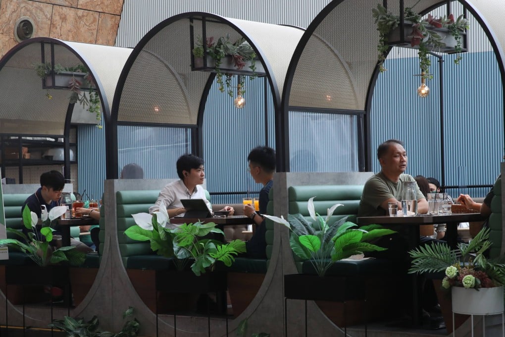 Hong Kong will ease social-distancing curbs from April 21, including an extension of dine-in hours for restaurants. Photo: Edmond So